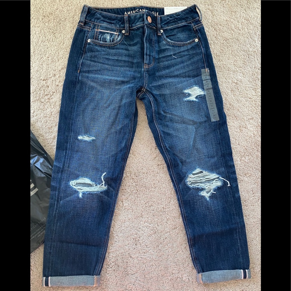 American Eagle Tomgirl jeans NWT